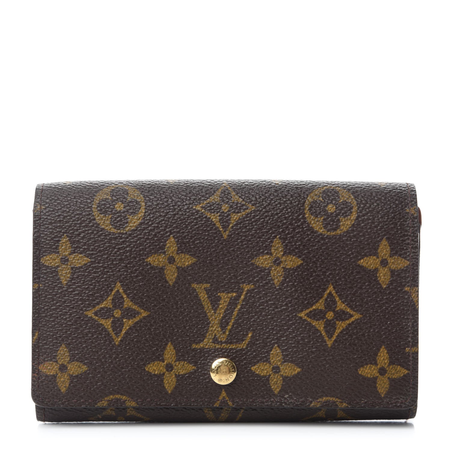 Louis Vuitton Monogram Porte-Monnaie Billets Tresor Wallet 1 of 8