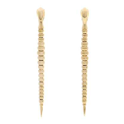Tiffany 18K Yellow Gold Elsa Peretti Snake Earrings 1 of 5