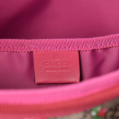 Gucci GG Supreme Monogram Rose Bud Diaper Bag Pink 8 of 14