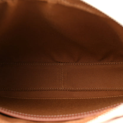 Celine Triomphe Canvas Medium Messenger Bag Tan Ecru 8 of 19