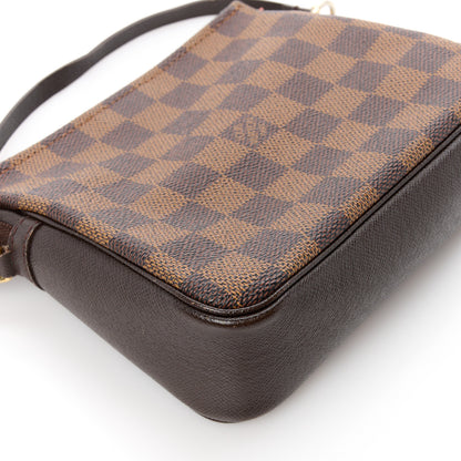 Louis Vuitton Damier Ebene Trousse Make Up Bag Pochette 9 of 12