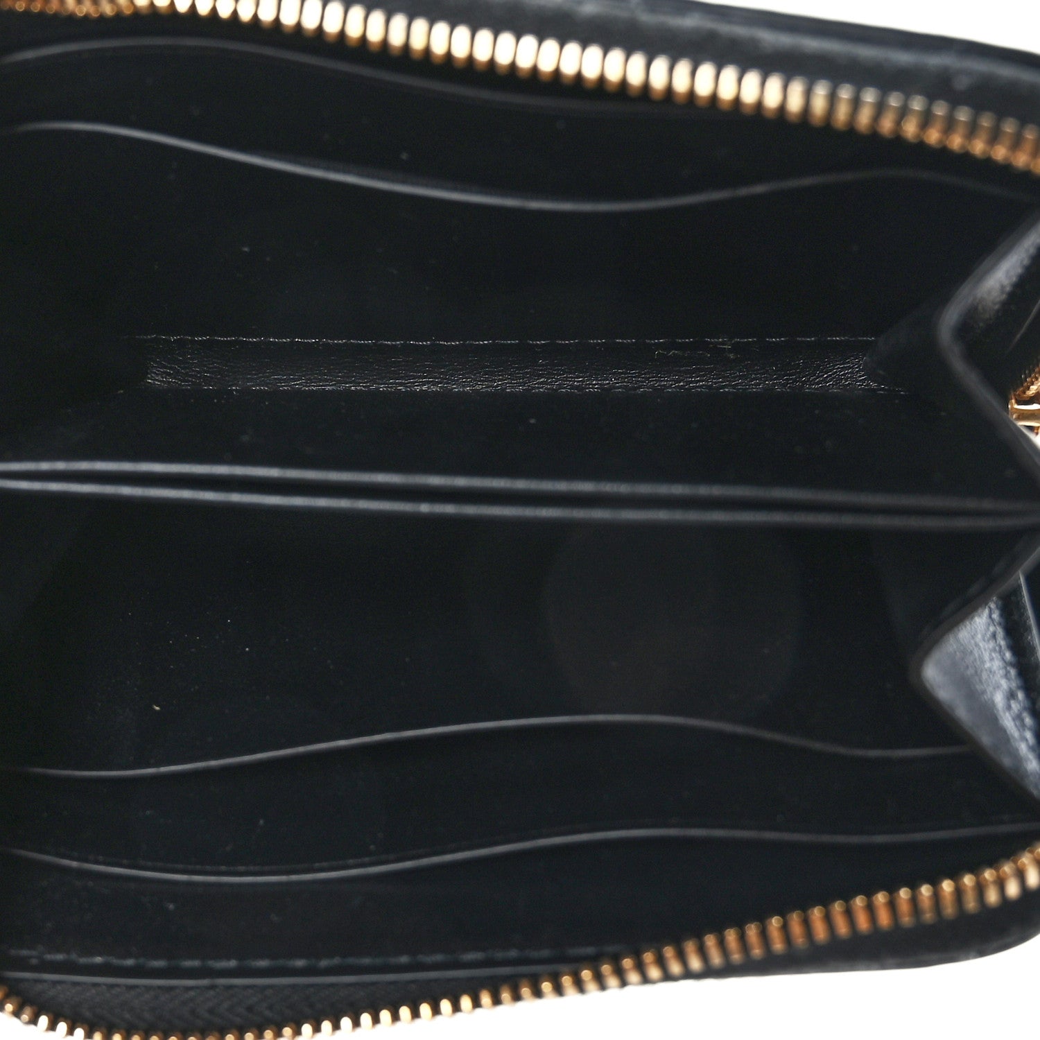 Bottega Veneta Nappa Intrecciato Zip Around Coin Purse Black 5 of 7
