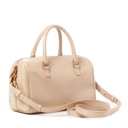 Saint Laurent Calfskin Classic Baby Duffle Beige 2 of 7