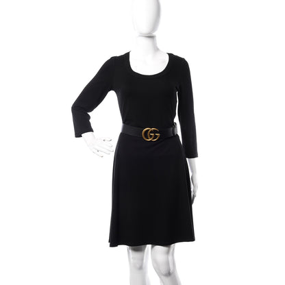 Gucci Calfskin Double G 40mm Belt 90 36 Black 2 of 6