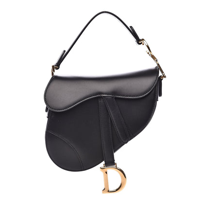 Christian Dior Calfskin Mini Saddle Bag Black 1 of 10