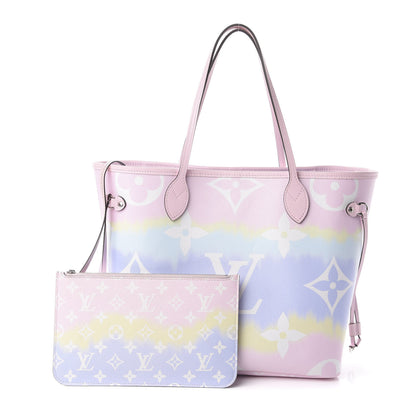Louis Vuitton Monogram Escale Neverfull MM Pastel 1 of 7