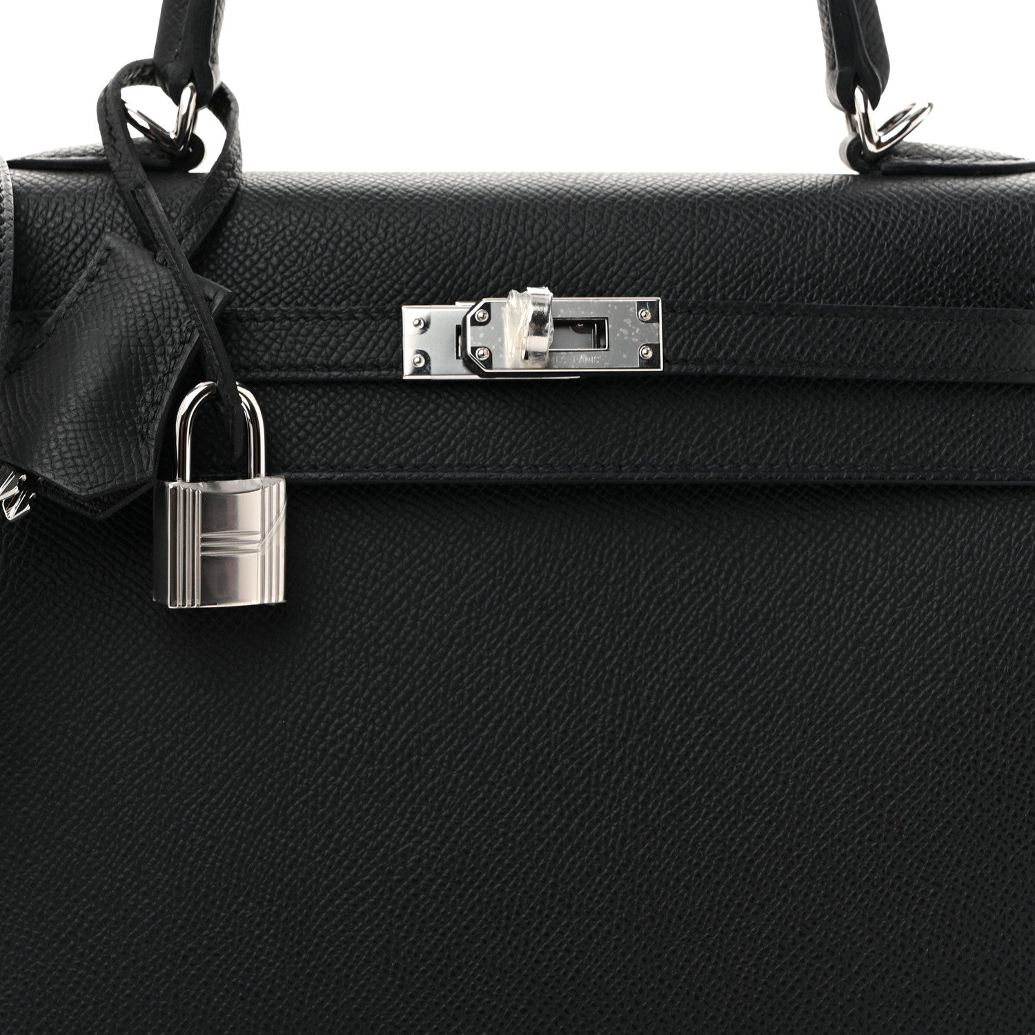 Hermes Epsom Kelly Sellier 25 Black 6 of 9