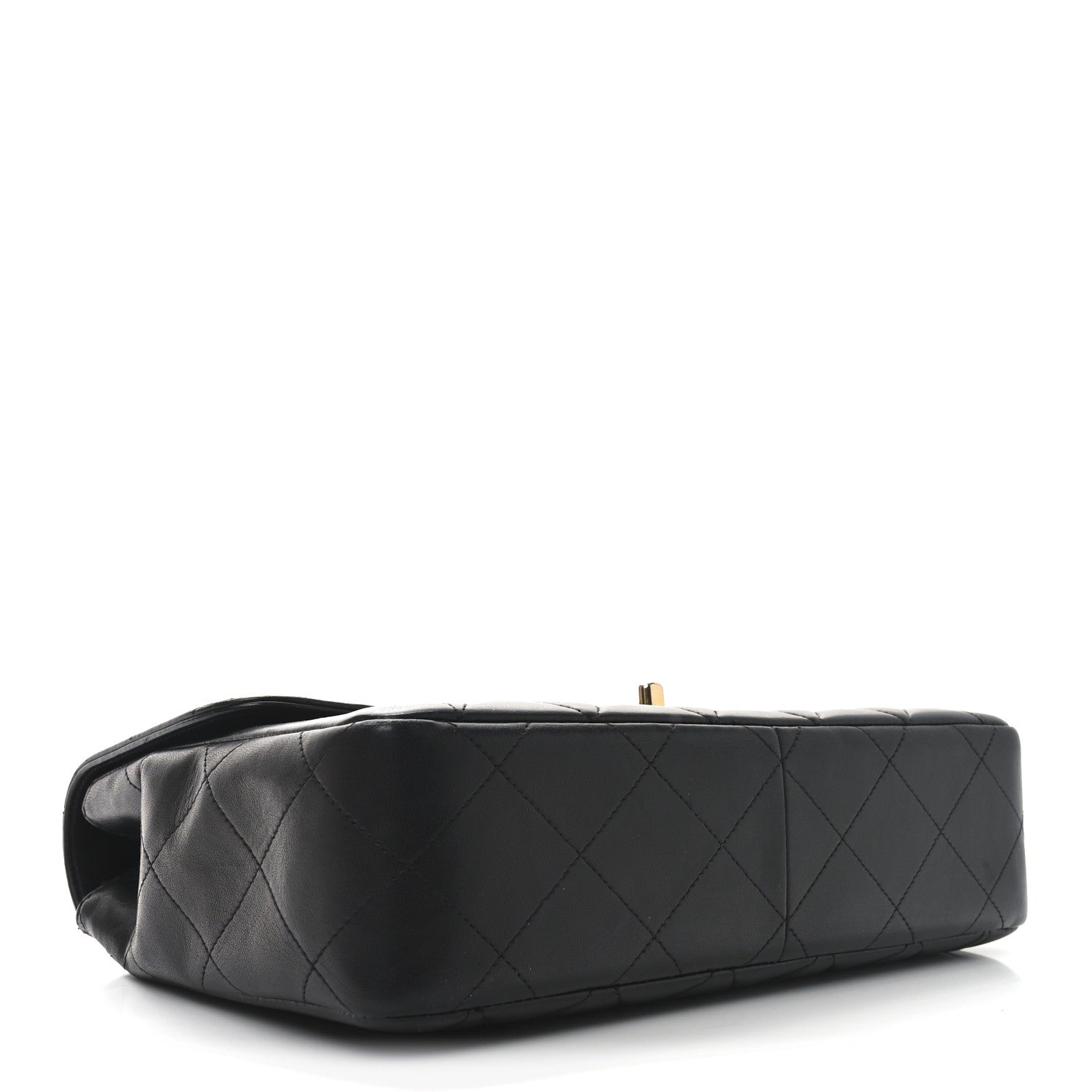 Chanel Lambskin Quilted Medium Single Flap Black 4 of 11