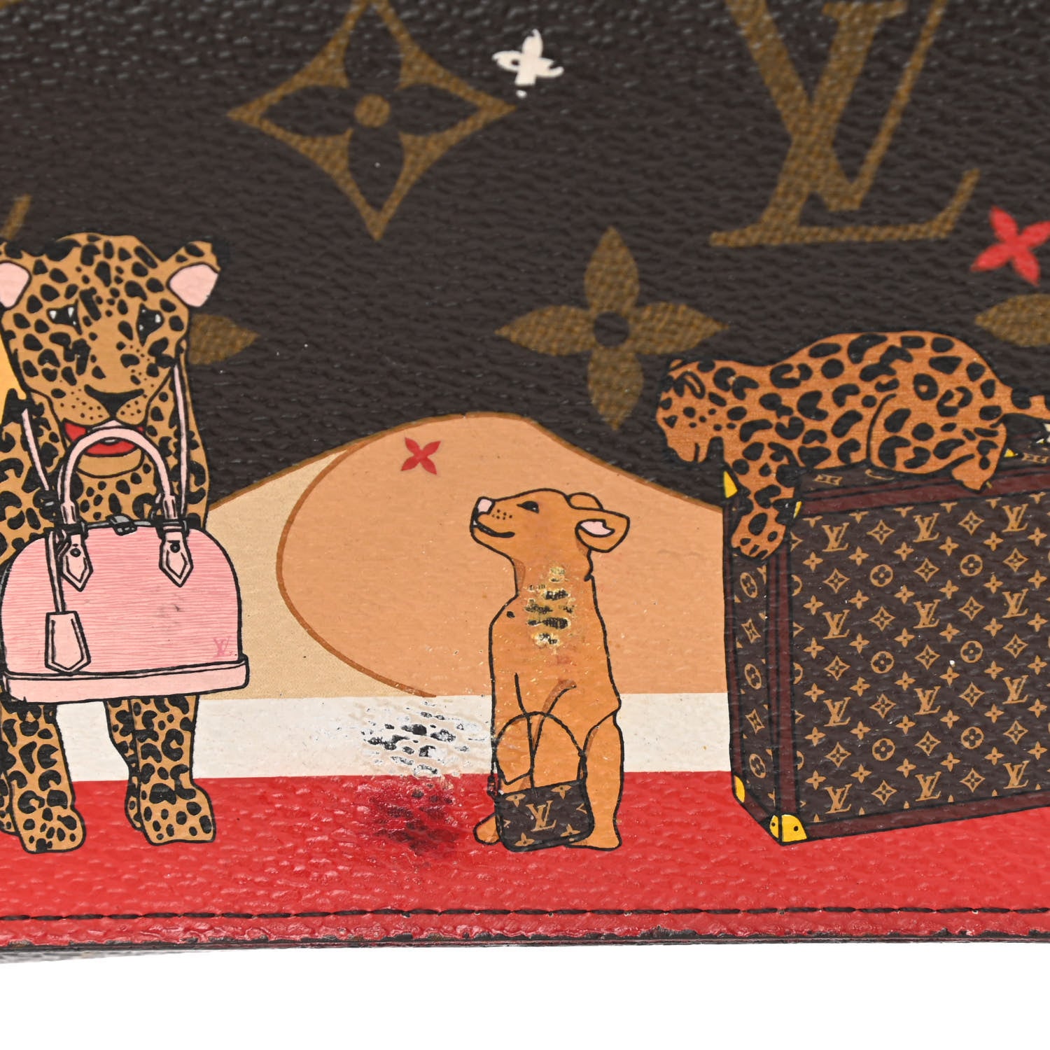 Louis Vuitton Monogram 2018 Christmas Animation Sarah Wallet 13 of 19