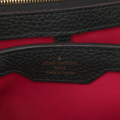 Louis Vuitton Taurillon Capucines BB Black 6 of 9