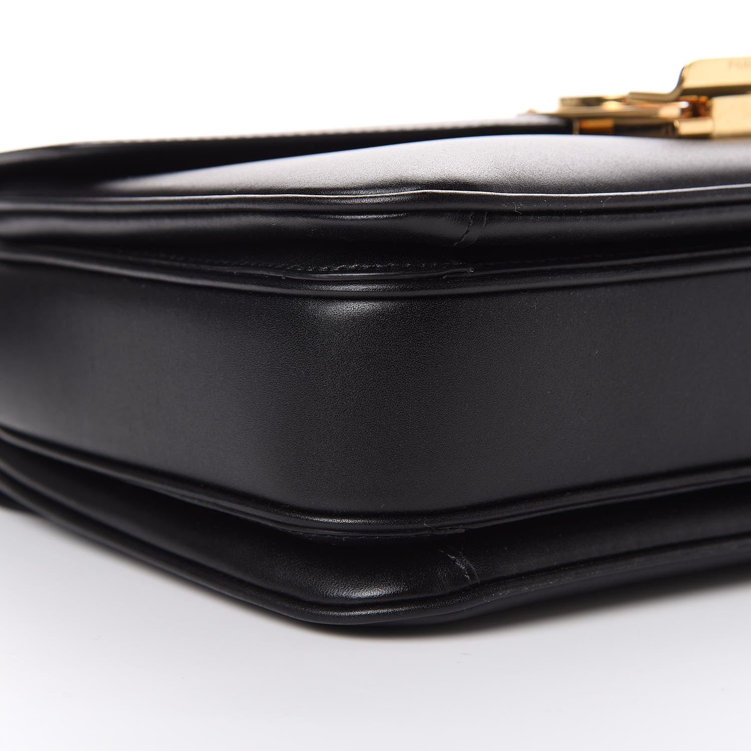 Celine Shiny Calfskin Medium C Bag Black 8 of 9