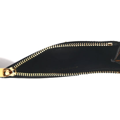 Saint Laurent Calfskin Leopard Print Monogram 5 Fragments Zip Pouch Card Holder 5 of 7