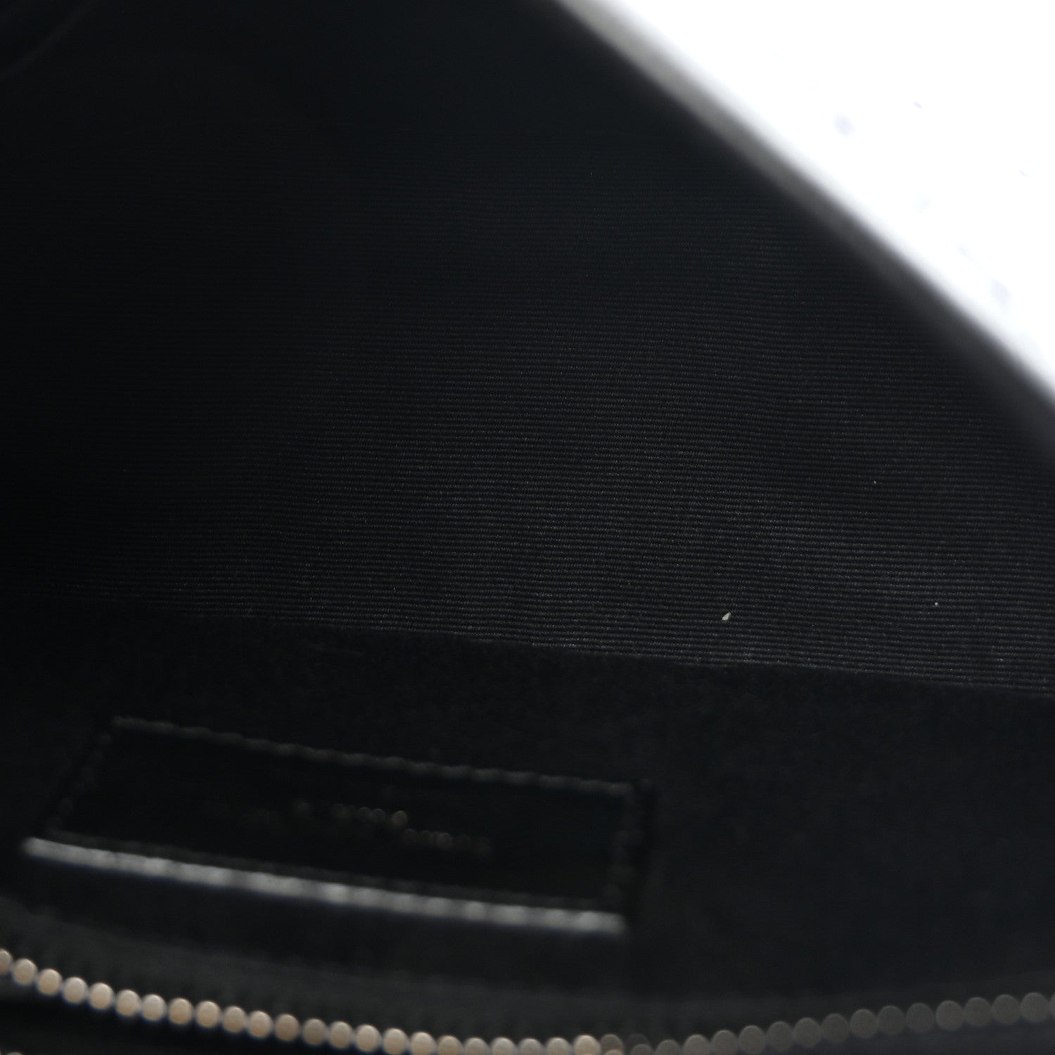 Saint Laurent Crinkled Calfskin Matelasse Monogram Niki Chain Wallet Black 5 of 10
