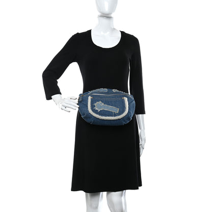 Chanel Denim Sherling Egyptian Waist Bag Blue 2 of 12