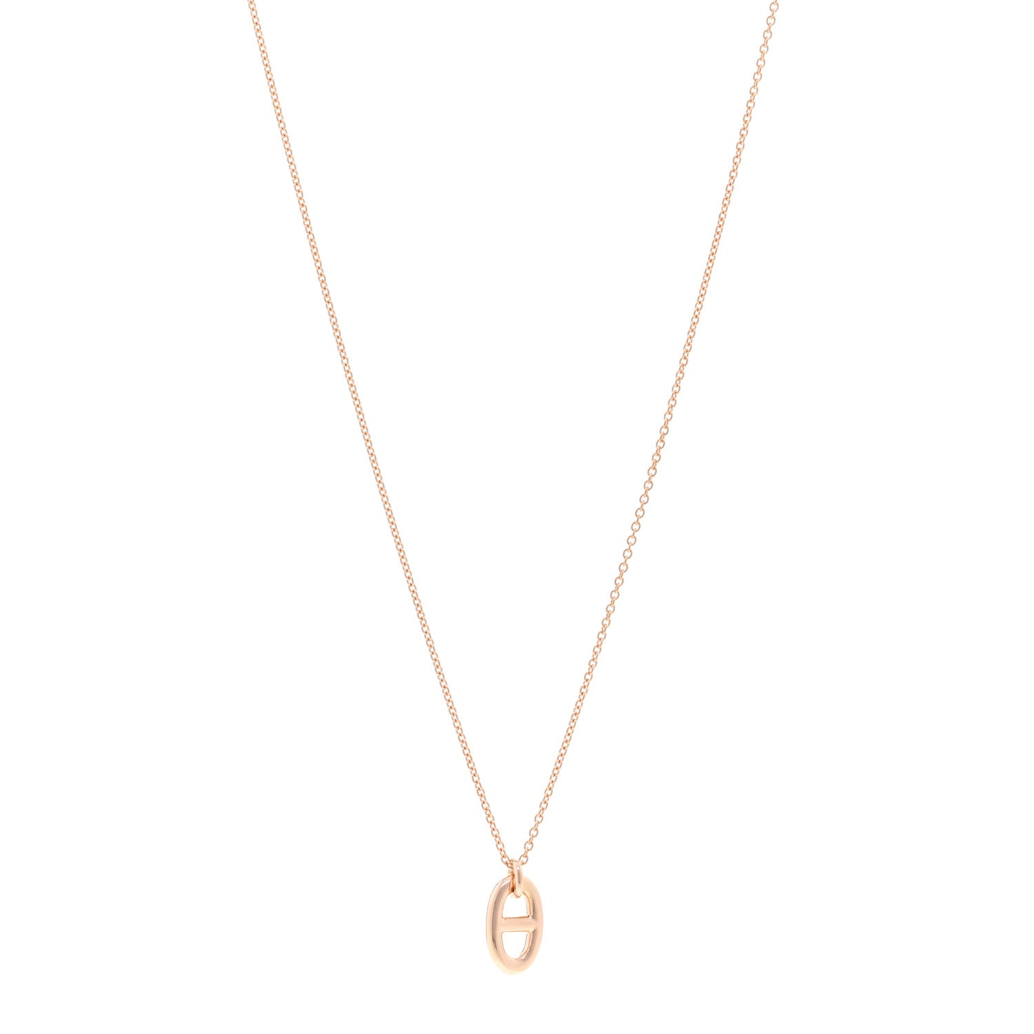 Hermes 18K Rose Gold PM Farandole Pendant Necklace 1 of 6