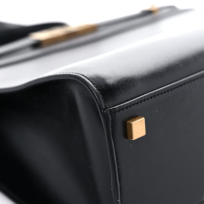 Saint Laurent Calfskin Small Manhattan Shopper Tote Black 8 of 14