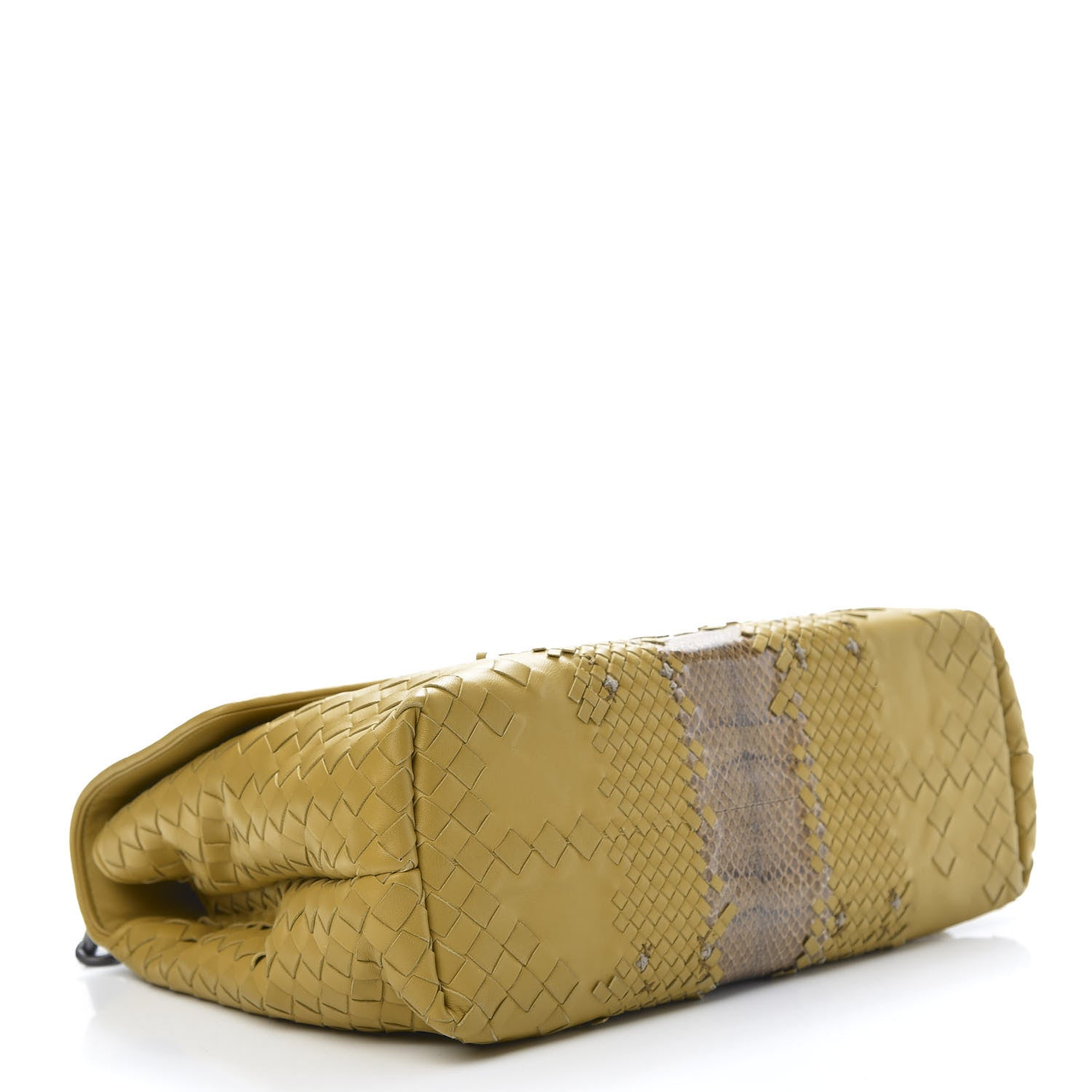 Bottega Veneta Nappa Ayers Intrecciato Top Handle Bag Moutarde 4 of 12