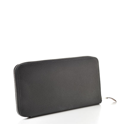 Hermes Epsom Silk'In Wallet Black 3 of 8