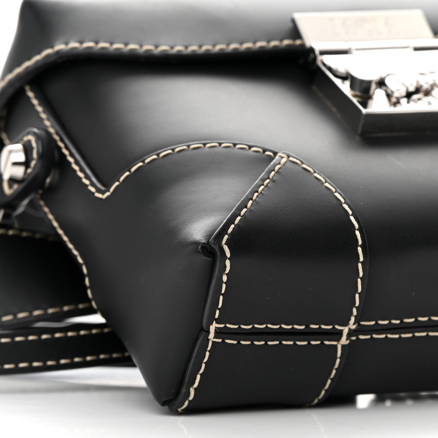Calfskin Ottomar Monogram Soft Berlin Belt Bag Black