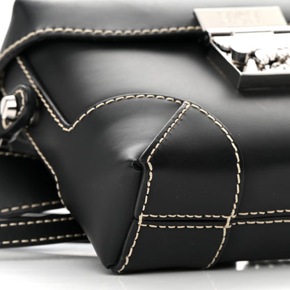 MCM Calfskin Ottomar Monogram Soft Berlin Belt Bag Black 9 of 13