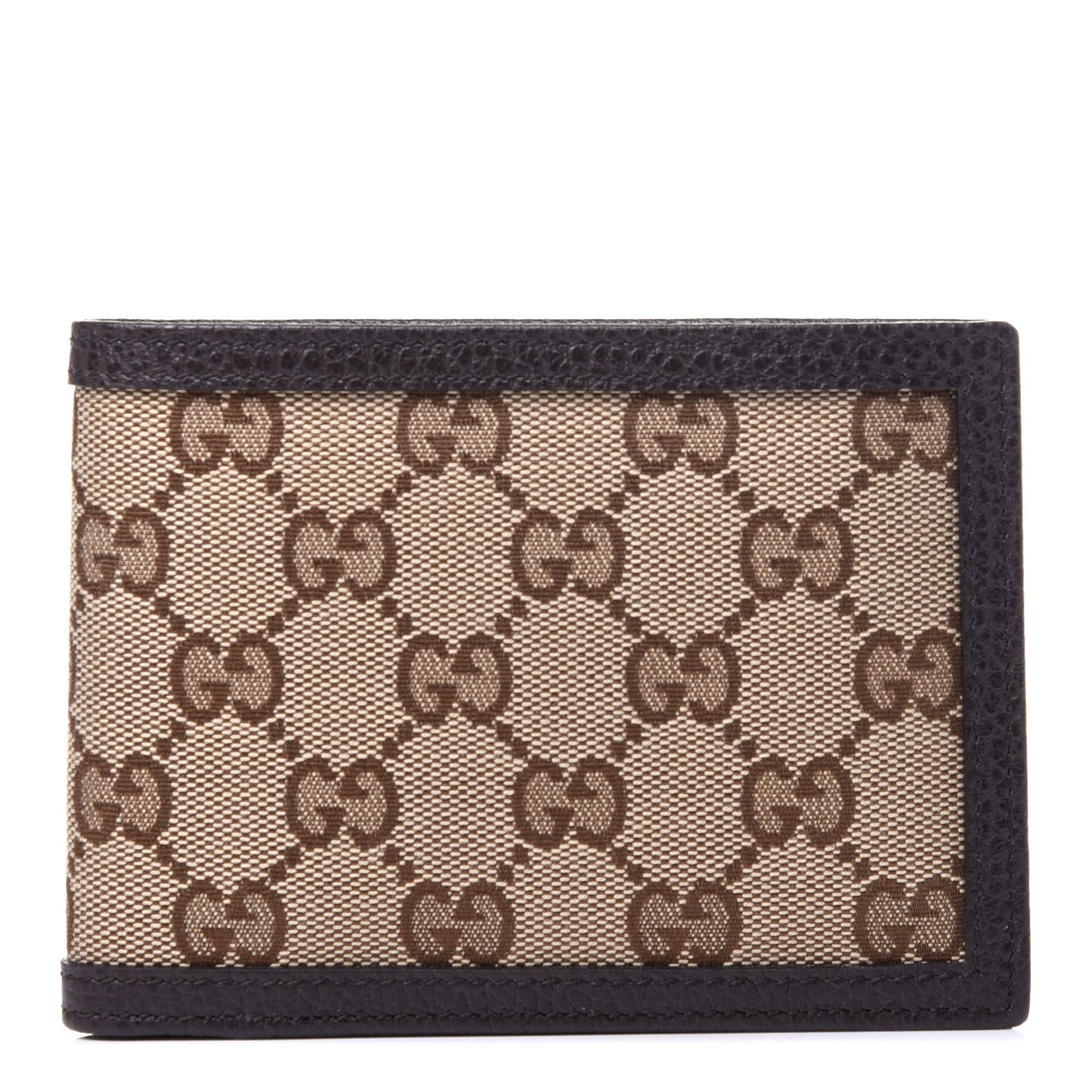 Monogram Mens Bi-Fold Wallet Brown