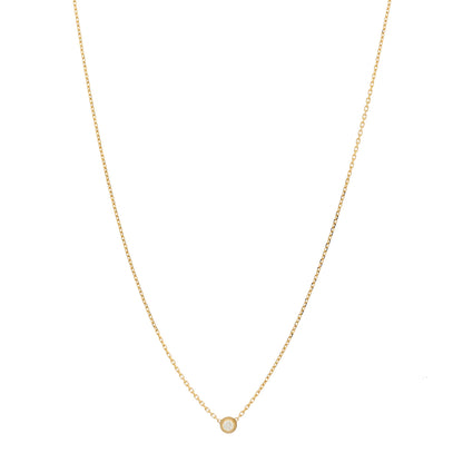 Cartier 18K Yellow Gold Diamond XS D'Amour Pendant Necklace 1 of 5