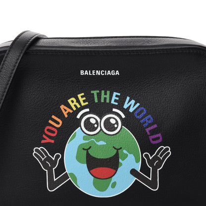 Balenciaga Calfskin Everyday You Are The World S Camera Bag Black 9 of 9