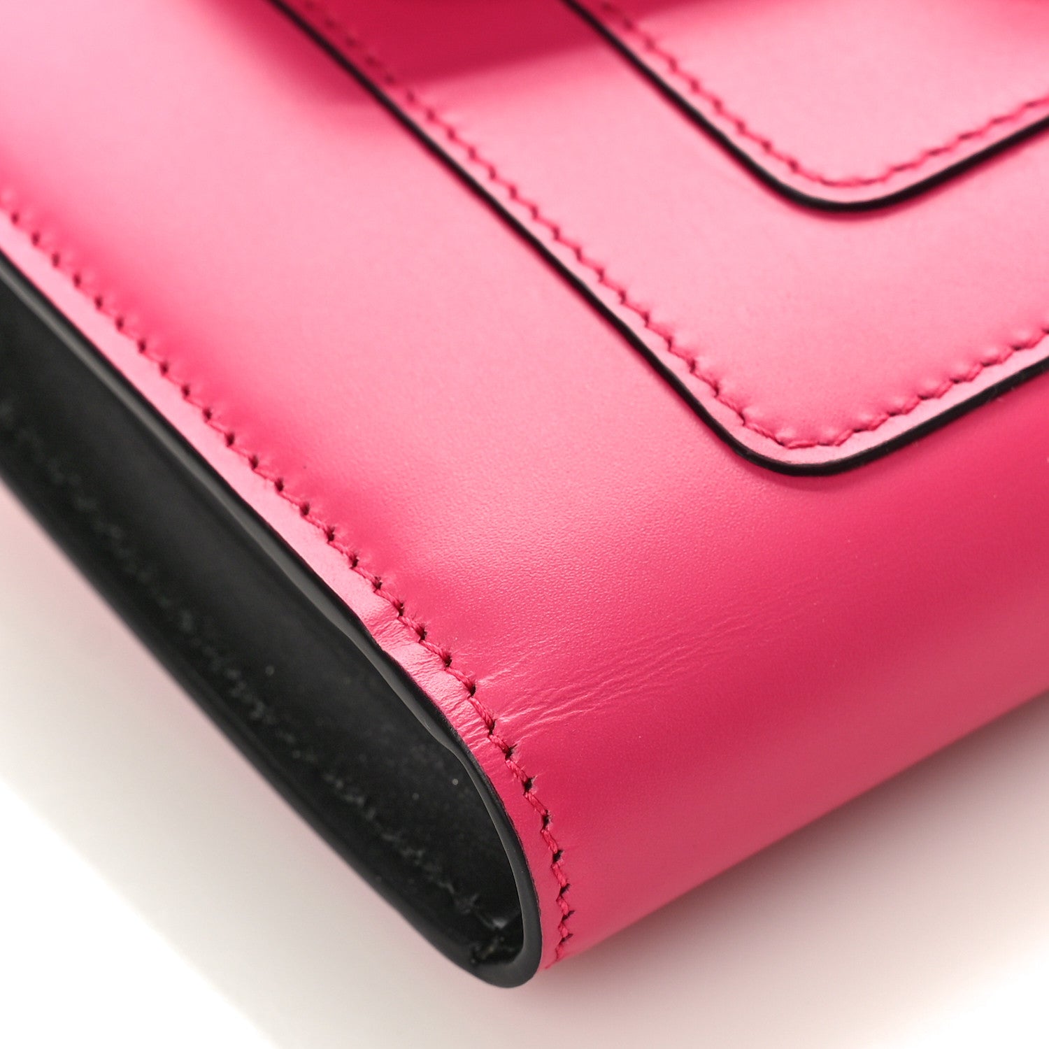 Bulgari Calfskin Serpenti Forever Chain Wallet Pink 8 of 9
