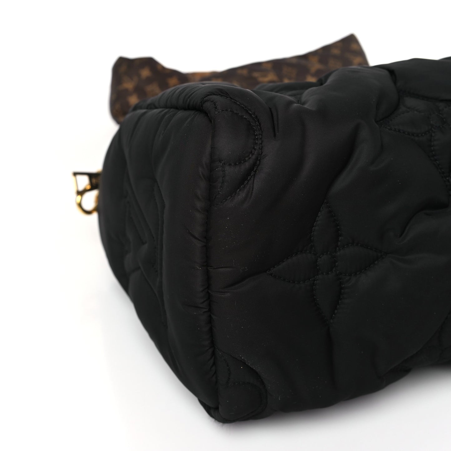 Econyl Mini Monogram Pillow Speedy Bandouliere 25 Black