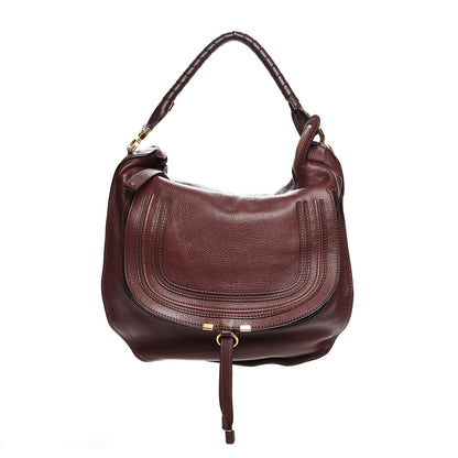 Chloe Calfskin Large Marcie Hobo Dark Velvet 1 of 17