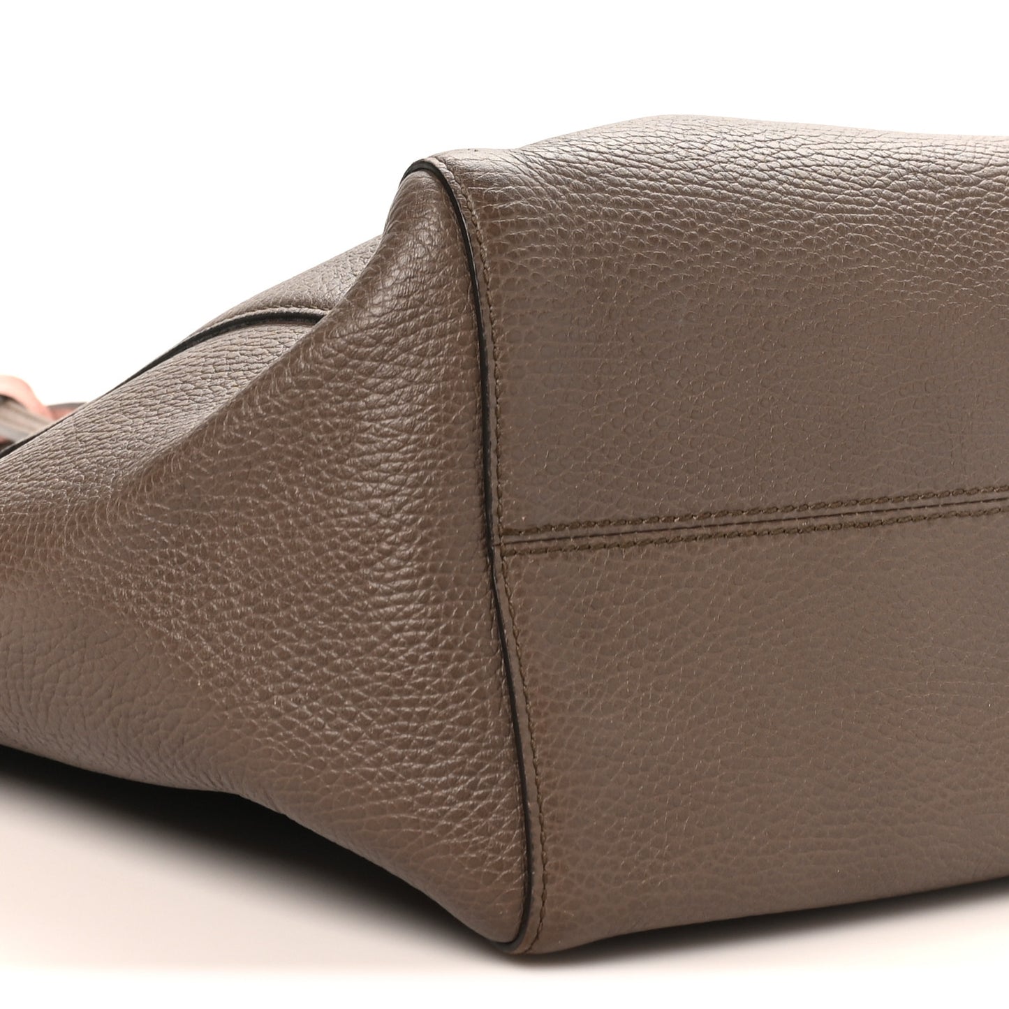 Dollar Calfskin Medium Swing Tote Grey Field Soft Pink