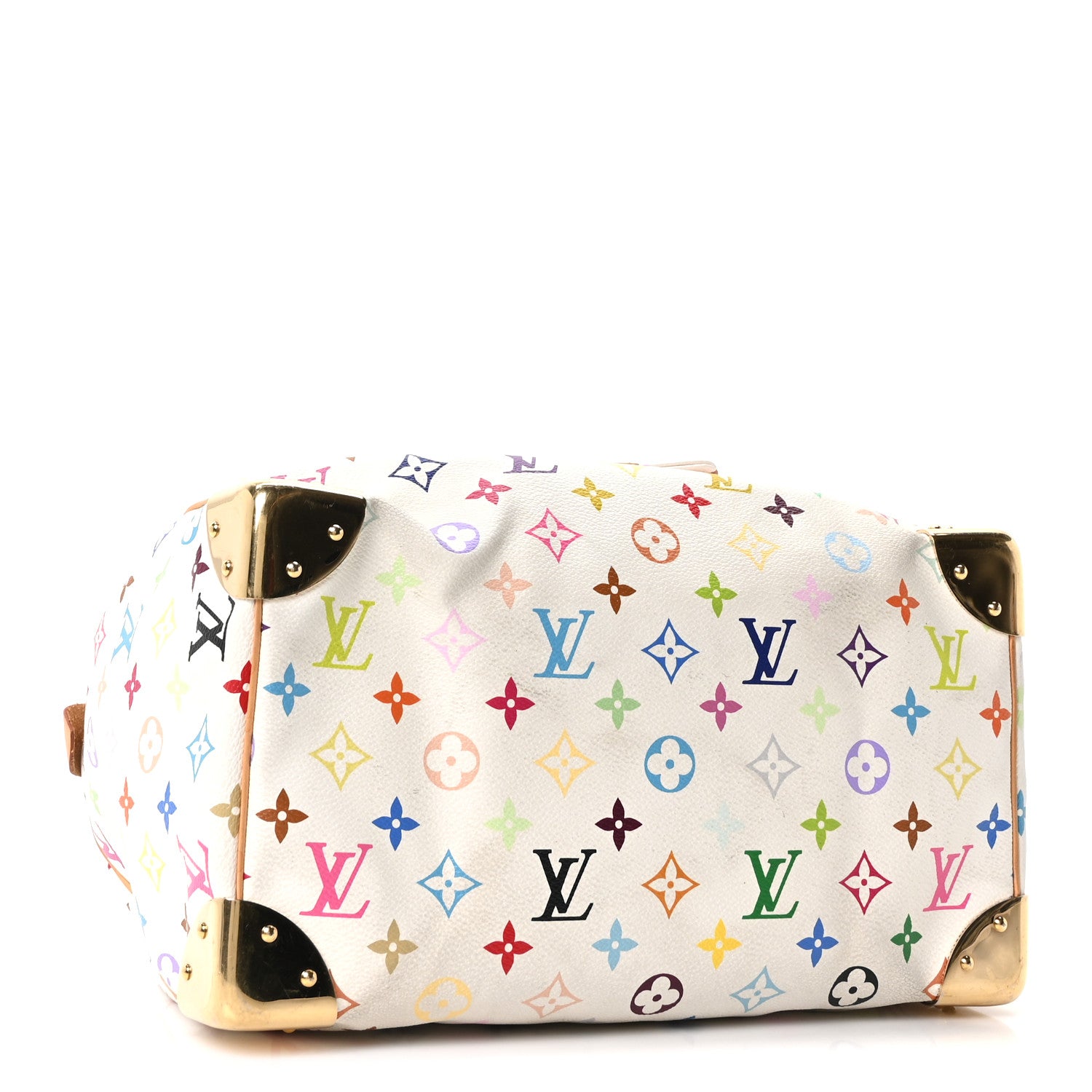 Louis Vuitton Monogram Multicolor Speedy 30 White 4 of 9