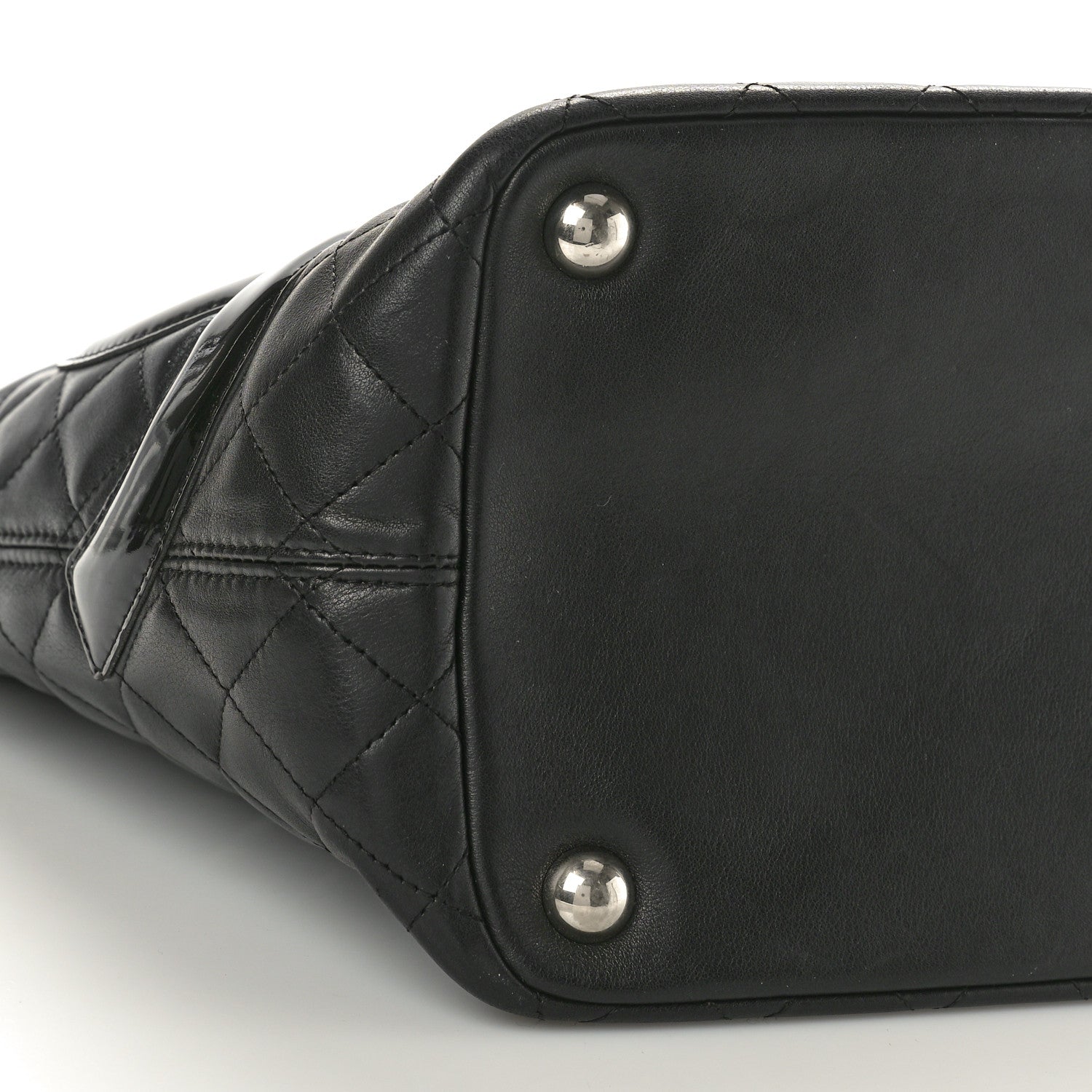 Chanel Calfskin Quilted Large Cambon Tote Black 9 of 10