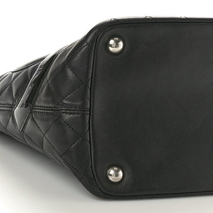 Chanel Calfskin Quilted Large Cambon Tote Black 9 of 10