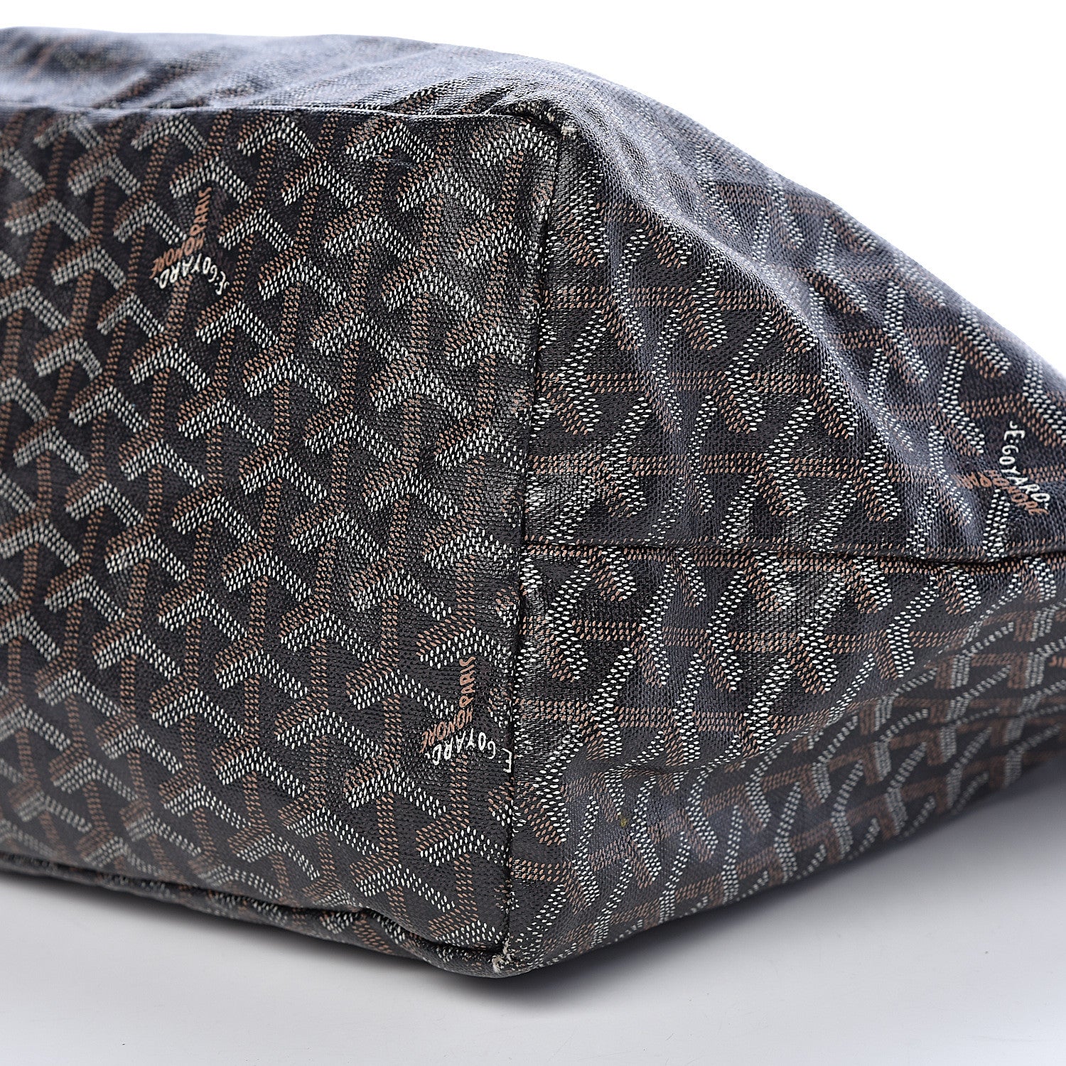 Goyard Goyardine Saint Louis GM Black Gold 13 of 14