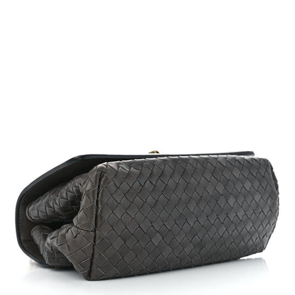 Bottega Veneta Nappa Intrecciato Olimpia Knot Bag Grey 4 of 10