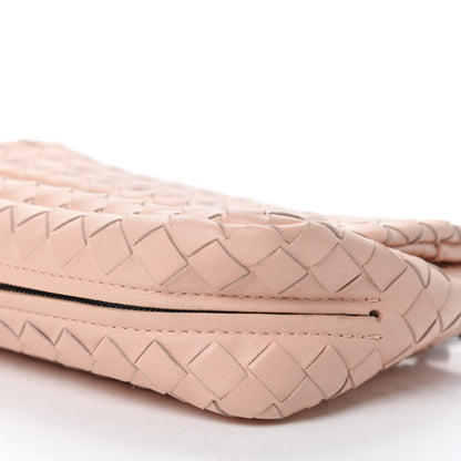 Bottega Veneta Nappa Intrecciato Mini Chain Messenger Flamingo 7 of 9