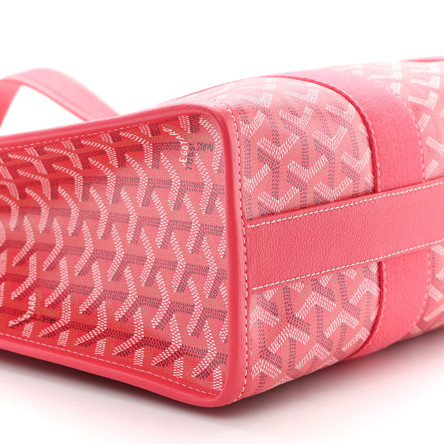 Goyardine Le Jardin Villette PM Tote Fuchsia
