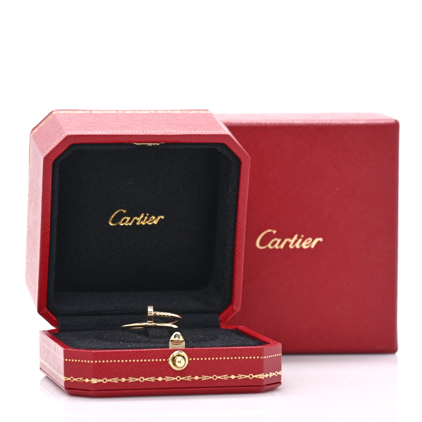 18K Yellow Gold Small Juste Un Clou Ring 56 7.5