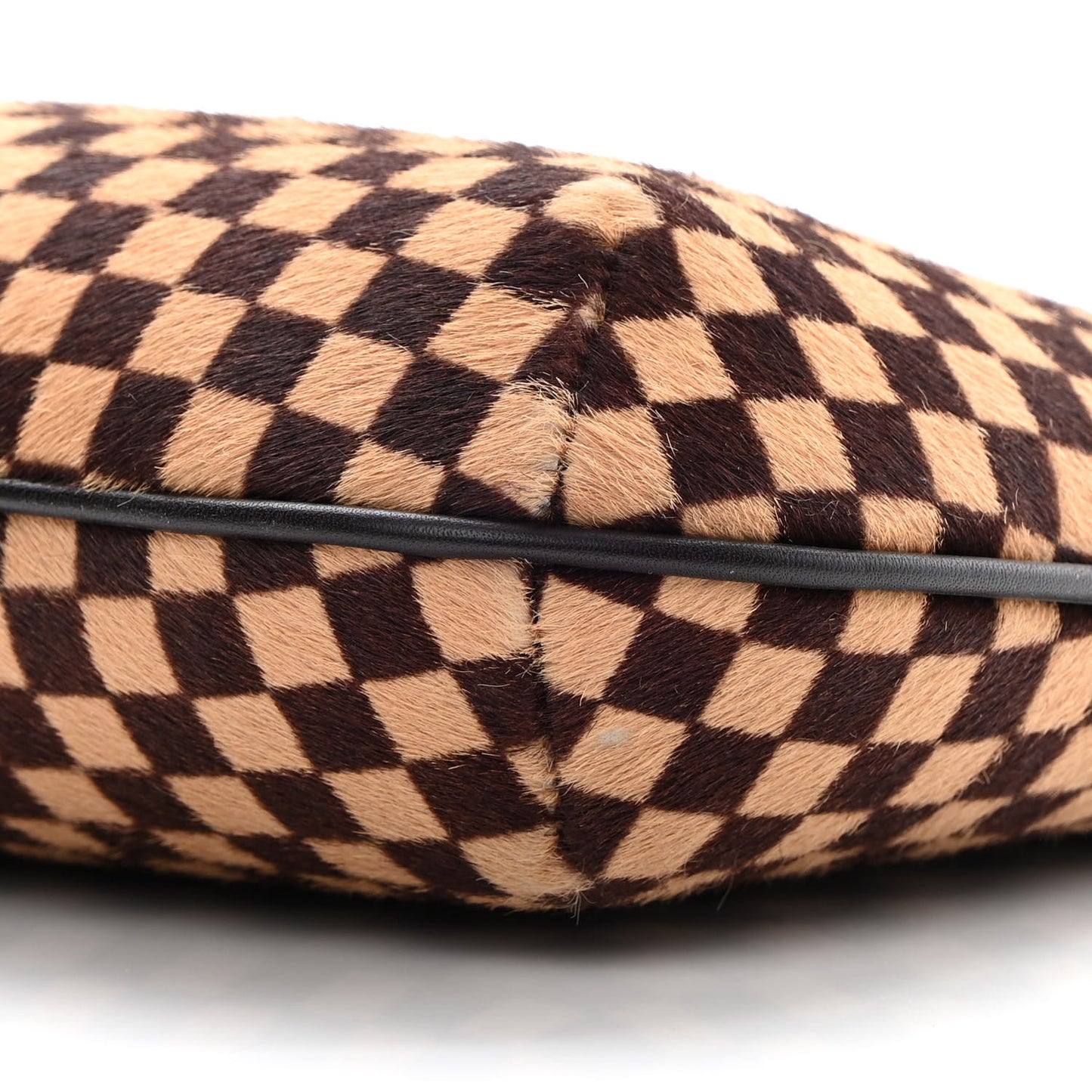 Calf Hair Damier Sauvage Tigre