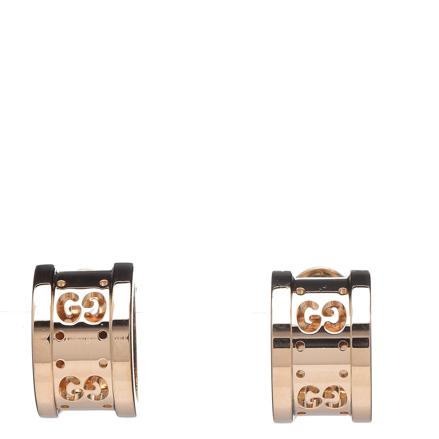 18K Yellow Gold Icon Twirl Earrings