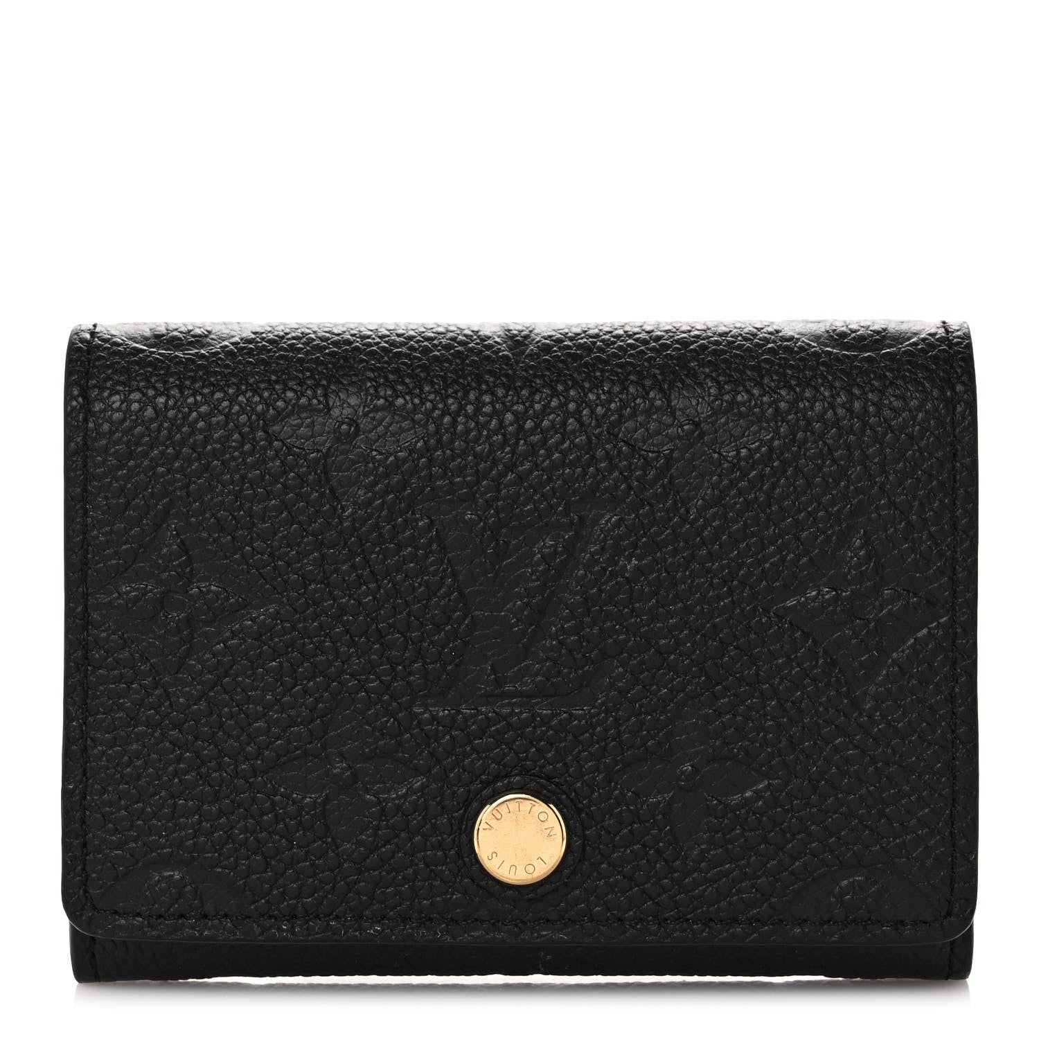 Louis Vuitton Empreinte Business Card Holder Black 1 of 9