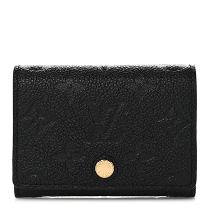 Louis Vuitton Empreinte Business Card Holder Black 1 of 9
