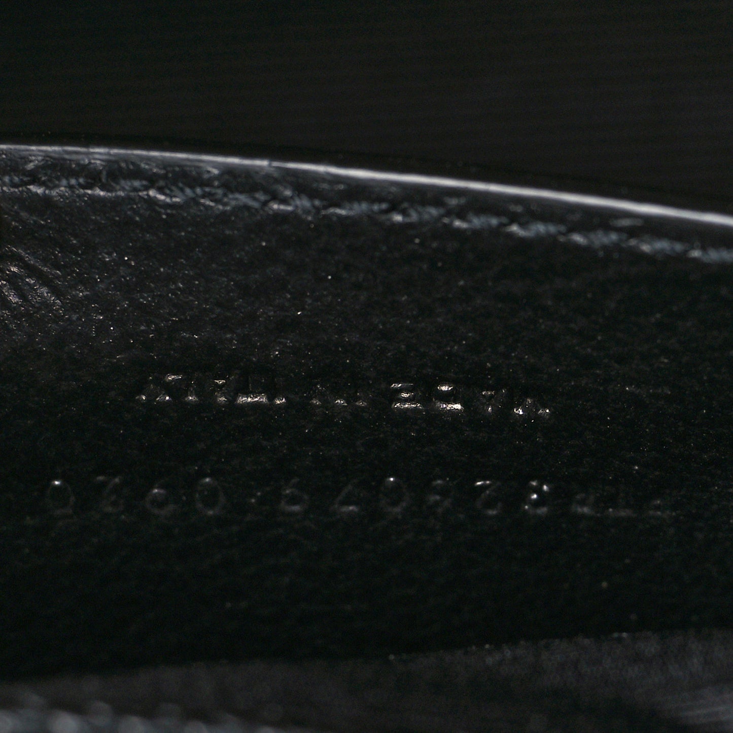 Grain De Poudre Monogram Cassandre Clutch Black