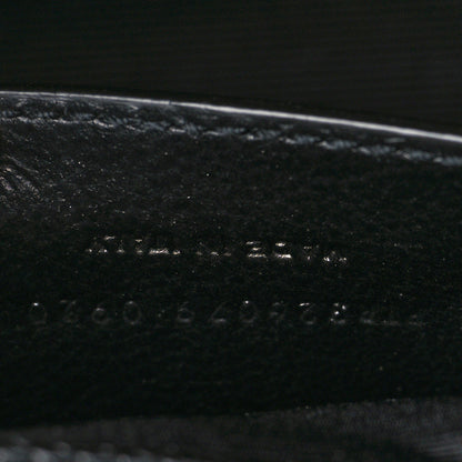 Saint Laurent Grain De Poudre Monogram Cassandre Clutch Black 7 of 8