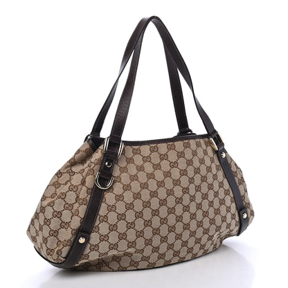 Gucci Monogram Medium Abbey Shoulder Bag Dark Brown 2 of 4