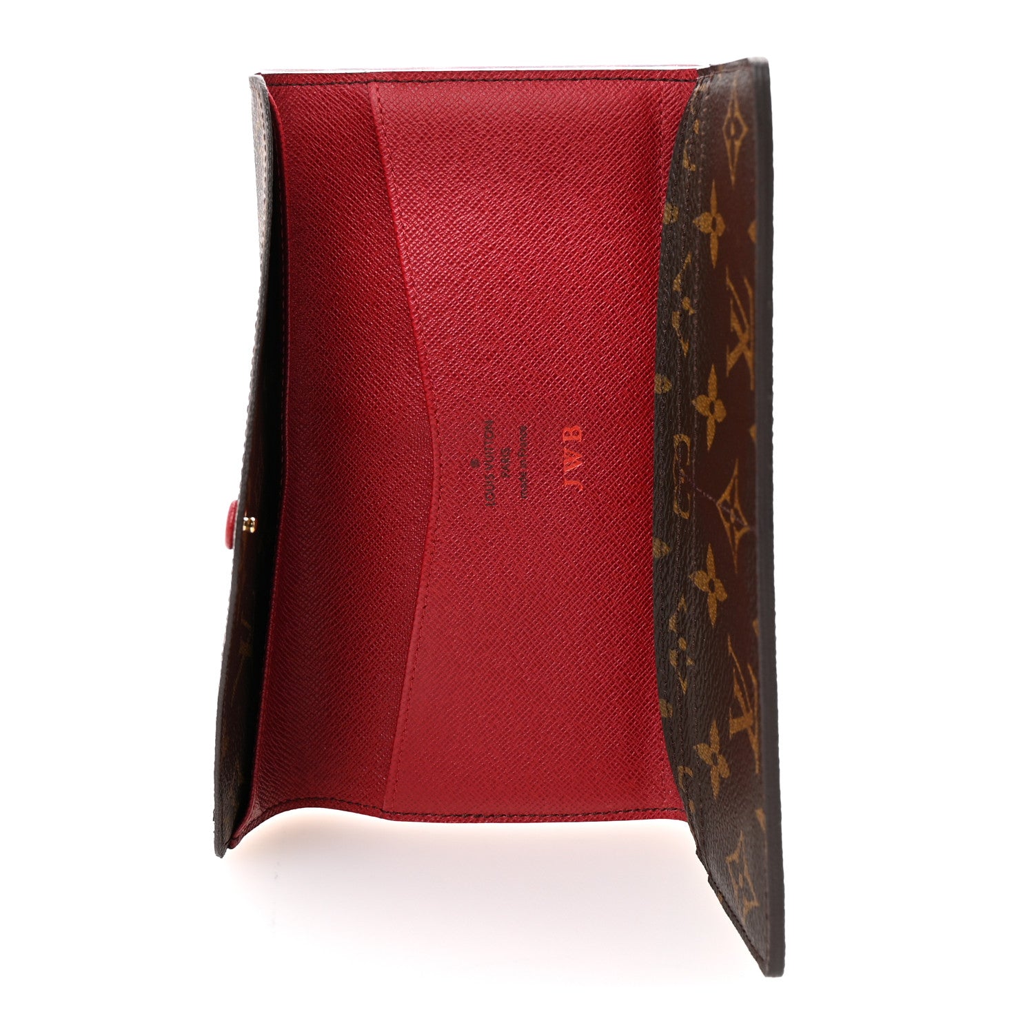 Louis Vuitton Monogram Josephine Wallet Red 10 of 14