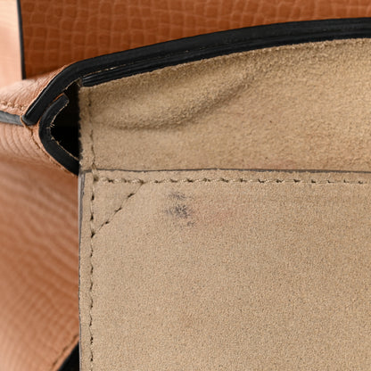 Chloe Grained Calfskin Lambskin Bi-Color Drew Shoulder Bag Beige Red 11 of 11