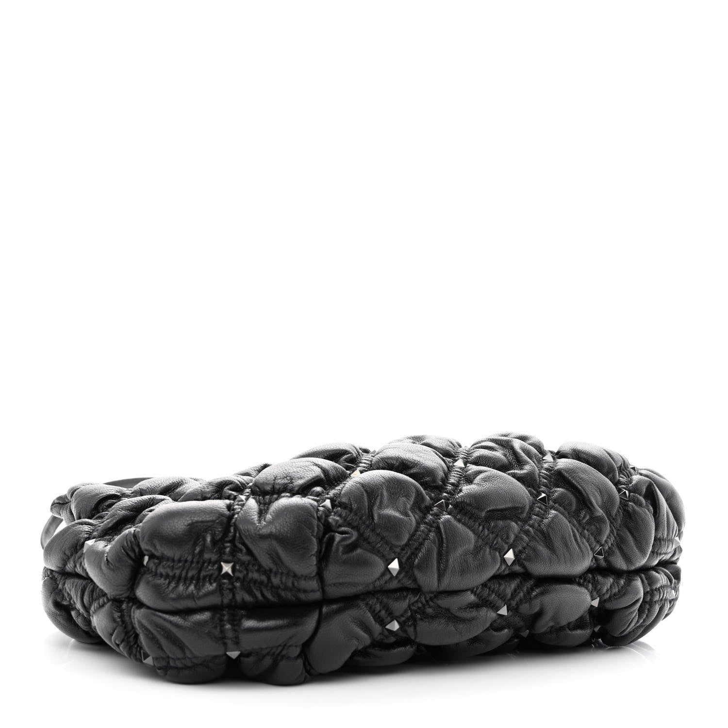 Valentino Garavani Nappa Spikeme Clutch Black 4 of 9