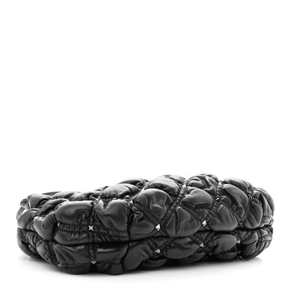 Valentino Garavani Nappa Spikeme Clutch Black 4 of 9